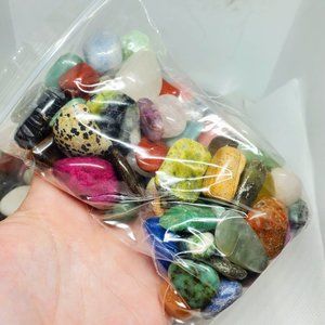 Bags of Mixed Tumbles Crystals Gems
